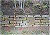 Natural Stone Retaining Wall